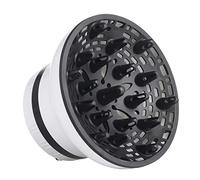 Diffuseur de cheveux pour sèche-cheveux, accessoires de coiffage naturels, bouclés et ondulés, grand réglable, s'adapte avec buse de diamètre 3,5 cm à 2,83 cm, fixation facile, matériau ABS, outil de