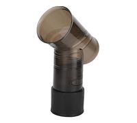 Diffuseur de cheveux universel, diffuseur de sèche-cheveux compatible de grand diamètre résistant à la chaleur léger accessoire de souffleur noir pour cheveux bouclés et naturels ondulés