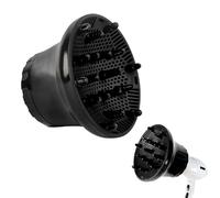 Diffuseur de cheveux universel, diffuseur de sèche-cheveux pour cheveux bouclés et naturels ondulés, diffuseur de cheveux pour cheveux bouclés, diffuseur de sèche-cheveux, buse universelle de 3,6 à