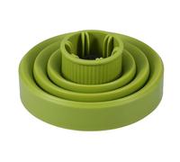 Diffuseur de cheveux universel volumisant, diffuseur de sèche-cheveux pliable et pliable, outil de coiffure, 5 couleurs en option (noir, rouge, bleu, rose, vert) (Green)