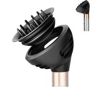 Diffuseur de cheveux Wave and Curl pour Dyson Airwrap HS01 HS05 - 2 en 1 - Buse de diffuseur de cheveux améliorée ou modes de diffusion pour accessoires Airwrap Styler
