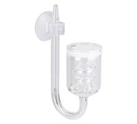 Diffuseur de CO2 à vis, Diffuseur en verre hautement transparent pour aquariums, Diffuseur de CO2 pour bassins à poissons, Décoration d'aquarium
