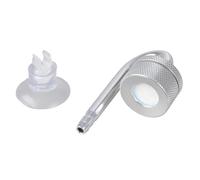 Diffuseur de CO2 efficace pour aquariums avec cartouches remplaçables et supports à ventouse pour un entretien hebdomadaire rapide Accessoires d'aquariums pour aquariums