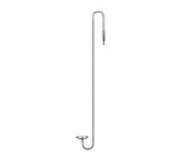 Diffuseur de CO2 pour Aquarium, Outils de Système CO₂ pour Aquarium, 25/30/35/40cm Atomiseur de CO2 en Acier Inoxydable 304, avec Clapet Anti-retour, pour Dosage Précis du CO2 en Aquascaping Planté