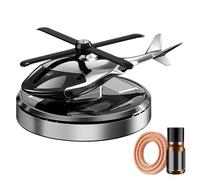 Diffuseur de désodorisant de voiture, diffuseur solaire pour tableau de bord, distributeur d'intérieur de véhicule, 10,6 x 8,5 x 5,8 cm, parfum, humidificateur design avion pour berline