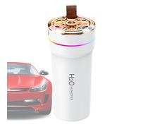 Diffuseur de désodorisant pour voiture - Diffuseur d'huiles essentielles pour voiture - Rechargeable via USB réglable, batterie longue durée, marche/arrêt automatique avec capteur AI