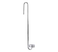 Diffuseur de Dioxyde de Carbone pour Aquariums, Atomiseur de CO2 Haute Performance en Acier Inoxydable, Assure Un Excellent Taux de Dissolution, Parfait pour L'installation (L