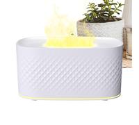 Diffuseur de Feu - 2 Modes de Brume USB Rechargeable | Diffuseur d'Huile Parfumée Humidificateur - pour Dormir, Voyage, Salon, Salle de Bain, Yoga, Spa, Voiture, Maison