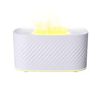 Diffuseur de Feu,Rechargeable USB avec Arrêt Automatique Portable,Mini Humidificateur Chambre Diffuseur | Pour Bureau, Maison, Voiture, Dortoir, Voyage, Yoga Studio, Spa, Méditation, Relaxation, Somme