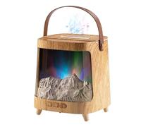 Diffuseur de flamme - 7 lumières de couleur, humidificateur de diffuseur de cheminée | Télécommande de la machine d'aromathérapie silencieuse, dispositif de fabricant de brume relaxante avec minuterie