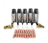 Diffuseur de gaz consommable pour torche de soudage MIG, 35 pieces 24KD