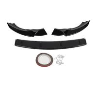 Diffuseur de lèvre de Pare-Chocs Avant Robuste, becquet de Remplacement pour Classe A W176, idéal Avant Le Lifting (Noir Brillant)