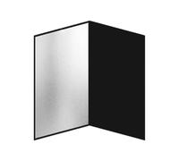 Diffuseur de lumière à réflecteur en Carton Pliable, L, D L | Portable et léger pour la photographie et la vidéo en extérieur, utilisation professionnelle économique, facile à