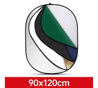 Diffuseur de lumière portable pliable 7 en 1,réflecteur pour studio photo,accessoires de photographie,poignée,couleurs - Type 90-120cm