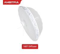 diffuseur de parapluie,couverture de parapluie parabolique,réflecteur blanc Transparent noir - Type 160cm Umbrella Use #B
