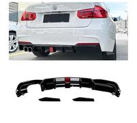 Diffuseur de Pare-Chocs arrière avec éclairage pour BMW Série 3 F30 M Sport Simple Sortie Double