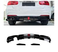 Diffuseur de Pare-Chocs arrière avec éclairage pour BMW Série 3 F30 M Sport Simple Sortie Double