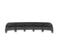 Diffuseur de pare-chocs arrière Kuuleyn, aileron arrière universel, insert de queue d'aileron de requin, lèvre de diffuseur de pare-chocs, carrosserie de voiture modifiée (Noir brillant)