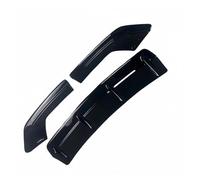 Diffuseur de pare-chocs arrière noir brillant, séparateur latéral Compatible Pour Audi S3 8V FL Hatchback/Sportback/Sedan 2017-2024