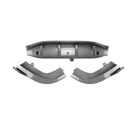 Diffuseur De Pare-Chocs Arrière pour Benz pour GLC X254 Kit Carrosserie Comprenant Un Diffuseur Pare-Chocs Arrière des Bas Caisse Ailerons Et Séparateurs Latéraux(Carbon Fiber Look)