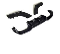 Diffuseur De Pare-chocs Arrière Pour BMW M2 F87 M2C 2016-2020 - Kit 3 Diffuseurs Pare-chocs Arrière Avec Ailerons Latéraux Et Bavettes(Carbon Fiber Look)