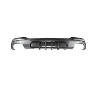 Diffuseur de pare-chocs arrière pour BMW Série 3 E92 E93 325i 328i 335i M Sport 2006-2013, aspect fibre de carbone/noir brillant, protection de spoiler Black C No Lamp