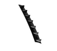 Diffuseur De Pare-Chocs Arrière Type « Aileron De Requin » (Shark Fin) pour A3 8P, A4 B8, A5, A6, A8, Q3 - Accessoire Universel 5/7 Ailettes(Glossy Black L)