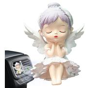 Diffuseur de parfum à clips d'aération de voiture - En forme de fille - Aromathérapie - Pour camion, camping-car, SUV, road trips, conducteurs, gestionnaires de flotte, trajets quotidiens, longs