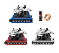 Diffuseur de parfum à énergie solaire Jet Style pour intérieur de voiture avec diffusion de parfum écologique sur le tableau de bord du véhicule (rouge)