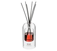 Diffuseur de Parfum Atmosphera Ilan 150 ml en Verre Rouge Velours