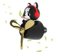 Diffuseur de parfum automobile en forme de chat de dessin animé, aromathérapie, désodorisant de voiture, désodorisants pour la plupart des véhicules, accessoires élégants pour grille d'aération de