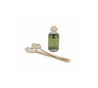 Diffuseur de parfum avec bâtonnets feuilles "Jardin d'Eden" - Douceur Exotique - 100 ml