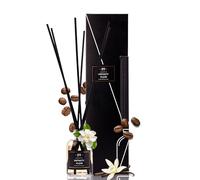 Diffuseur de Parfum d’Ambiance avec 6 bâtonnets - Jasmin & Fleur d’Iris, Désodorisant Maison, Salle de Bain, Diffuseur Intense pour décoration intérieure & Appartement