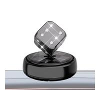 Diffuseur De Parfum De Véhicule - Énergie Solaire, Air Frais, Désodorisant De Tableau De Bord, Décoration Cubique, Parfum D'intérieur Automobile, Unité Portable Compacte | Road Trips, Déplacements Dom