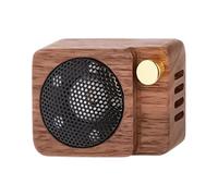 Diffuseur de parfum de véhicule - Ventilateur de parfum à clip d'aération en bois, distributeur de de style haut-parleur rétro, rehausseur d'odeur fraîche continue, décoration de tableau de bor