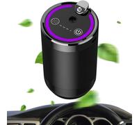 Diffuseur de parfum de voiture, 50 ml, désodorisant pour voiture, 3 réglages de vitesse, diffuseur d'aromathérapie avec lumière étoilée, décoration intérieure de voiture