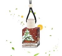 Diffuseur de parfum de voiture | Amélioration de l'air de Noël | Pendentif miroir boule parfumée Cadeau pour voyage hommes femmes ambiance de bien-être
