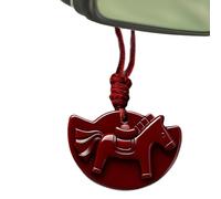 Diffuseur de parfum de voiture avec effet, diffuseur de parfum de cheval, diffuseur de parfum à suspendre pour véhicules, convient pour la maison, le bureau, la porte et l'intérieur du