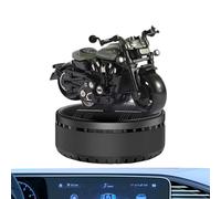 Diffuseur de parfum de voiture, désodorisant pour voiture, Diffuseur d'huile de parfum rotatif solaire pour tableau de bord automatique, Accessoires de décoration intérieure de pour auto, camp