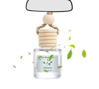 Diffuseur de parfum de voiture - Pendentif en verre pour voiture - Désodorisant portable avec plusieurs diffuseurs d'huile parfumée pour la maison