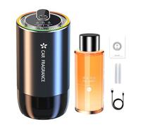 Diffuseur De Parfum De Voiture Smart Sky Starry - Pulvérisateur Avec Détection Intelligente | Lumière Environnementale Florale Avec 7 Options De Couleur | Diffuseur D'arômes Pour Le Corps De Voiture
