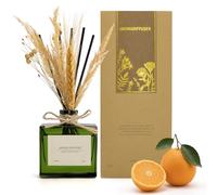 Diffuseur de Parfum Flower pour Bureau 120 Jours, Bright Citrus & Herb Diffuseur Parfum Maison avec 7 bâtonnets de Parfum, parfums d'ambiance pour Accessoires décoratifs pour la Maison