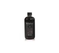 MILLEFIORI Milano Nero Recharge de Diffuseur, Verre, Noir, 12,5 x 6,5 x 17,7 cm