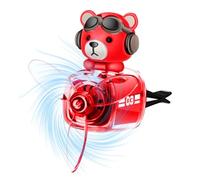 Diffuseur de parfum pilote d'ours pour voiture, Airist Airist du pilote de ventilation de voiture, diffuseur d'aromathérapie automobile, couvent de parfum de dessin animé pour Ho Ce design innovant