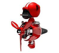 Diffuseur de parfum pour voiture - Adorable diffuseur de parfum avec tête secouante - Design d'hélice de dessin animé pour l'aromathérapie dans votre véhicule - Désodorisant de voiture élégant