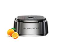 Diffuseur de parfum pour voiture - Concentration de parfum réglable - Parfum longue durée - Désodorisant esthétique - Ornement de parfum Smart On Off pour tableau de bord de voiture, intérieur, voyage