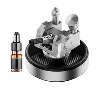 Diffuseur de Parfum pour Voiture - Fonctionnement à l'Énergie Solaire - Décorations de Tableau de Bord avec Huile 5ml pour Assainisseur d'Air Intérieur Auto Hommes Femmes