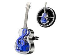 Diffuseur de parfum pour voiture - Notes de guitare - Diffuseur de parfum élégant - Pour femme, maison, camion, voyage, été, nuit, ventilateur, trajets quotidiens, Van Roadtrip