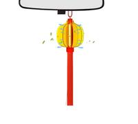 Diffuseur de parfum pour voiture - Rechargeable - Pendentif désodorisant pour voiture - Aromathérapie - Accessoire de voiture avec lanterne rouge