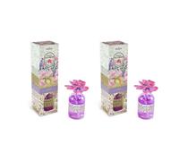 Diffuseur de parfum - PRADY - Fleur magique Mikado - Lot 2 - Lavande - 100 ml/45 j